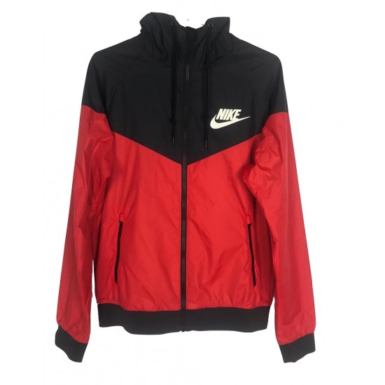 JAQUETA NIKE WINDRUNNER - PRETO/VERMELHO